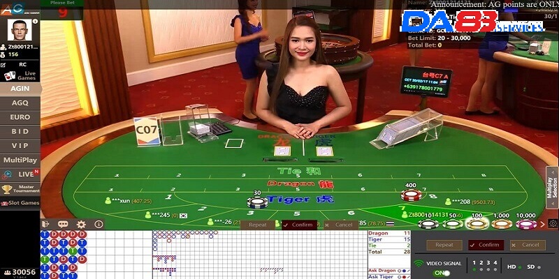 Top 4 trò chơi AG casino hút hồn mọi thành viên